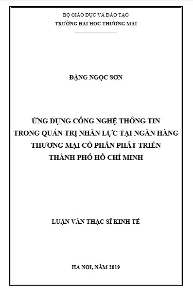 Luận văn thạc sỹ Nâng cao chất lượng nhân lực tại Công ty Cổ Phần NetNam